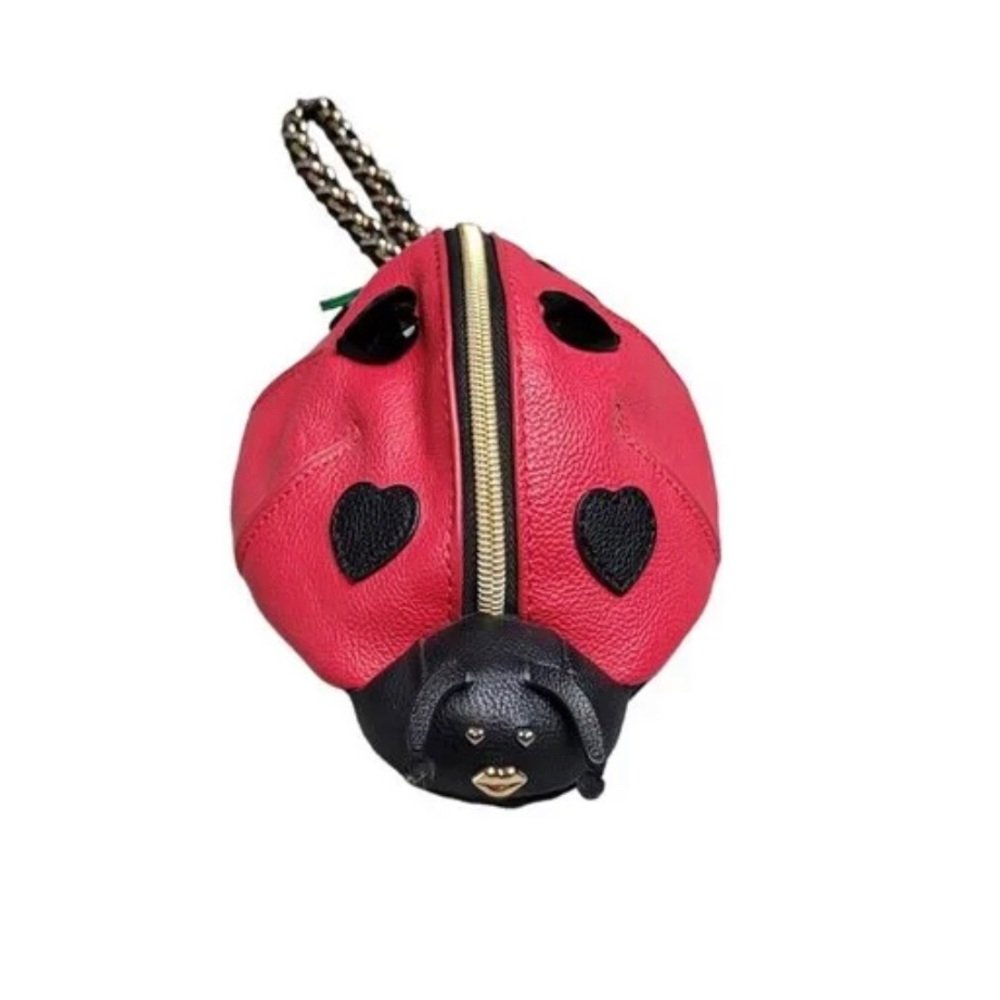 Betsy Johnson Ladybug Wristlet - Purse (7 1/2”x 5”)